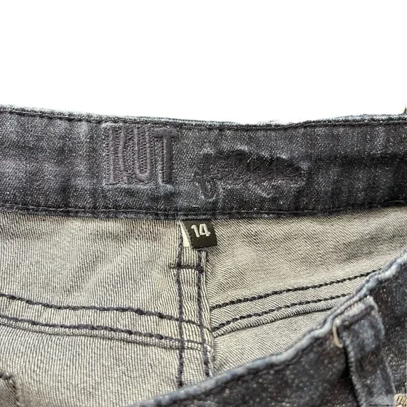 Kut From The Kloth 14 Skinny Jeans Dark Blue Denim Mid Rise Stretch Slim - Picture 2 of 9